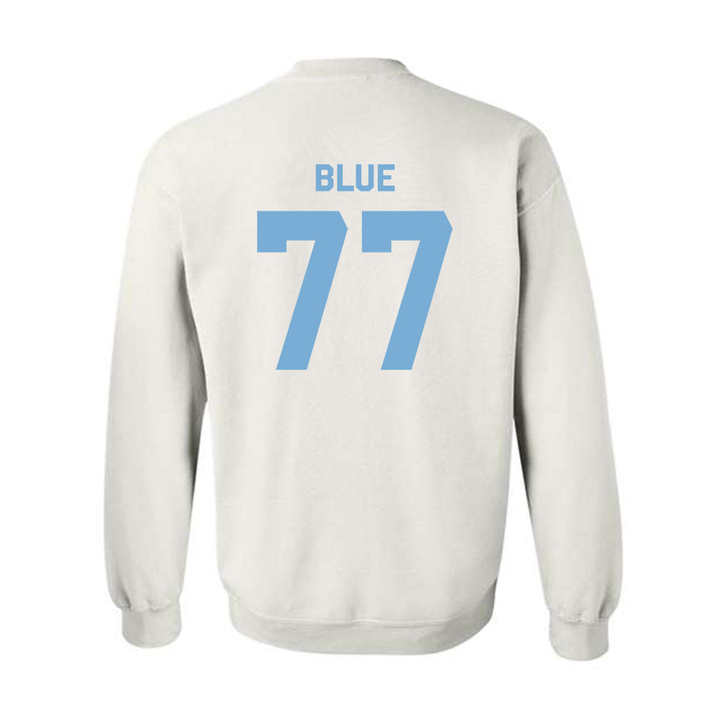 UNC - NCAA Football : Trey Blue - Classic Shersey Crewneck Sweatshirt-1