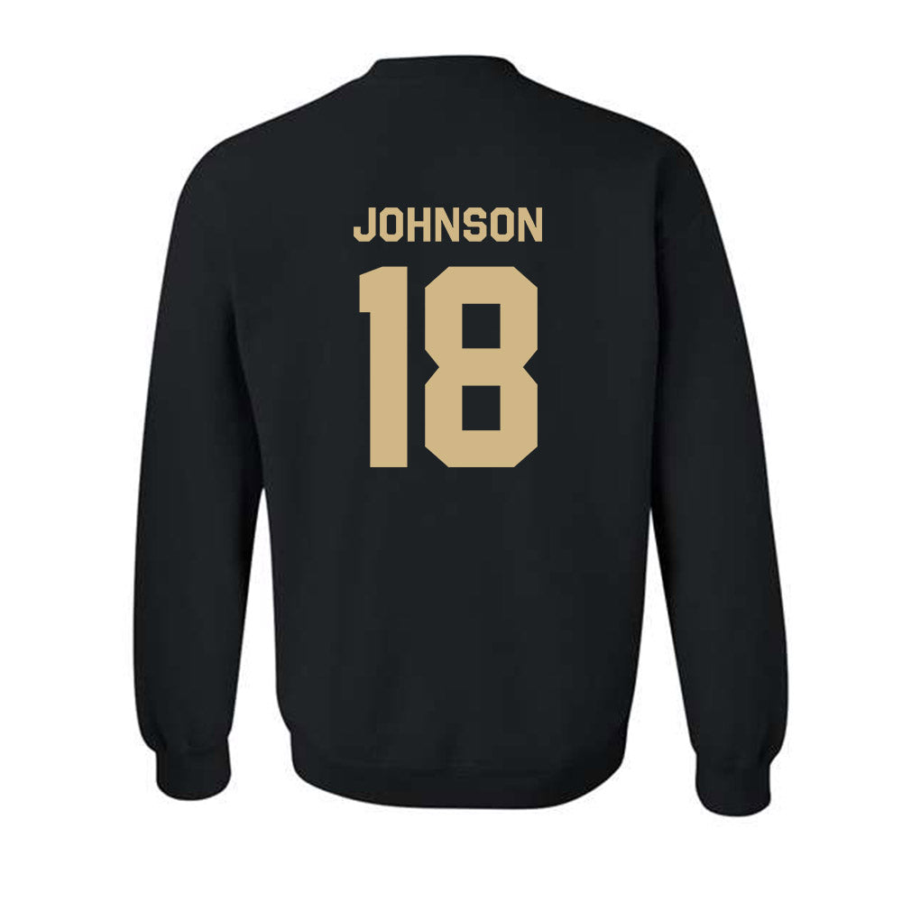 Wake Forest - NCAA Football : DJ Johnson - Classic Shersey Crewneck Sweatshirt-1