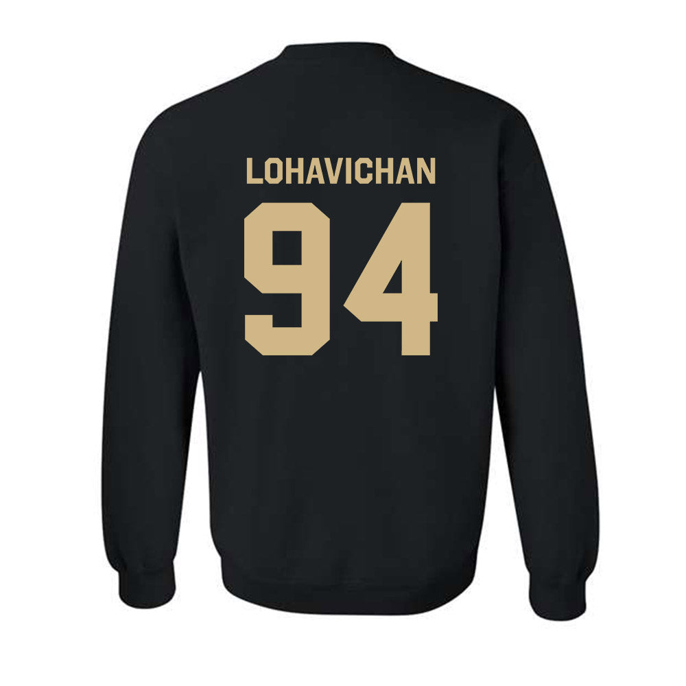 Wake Forest - NCAA Football : Zach Lohavichan - Classic Shersey Crewneck Sweatshirt-3