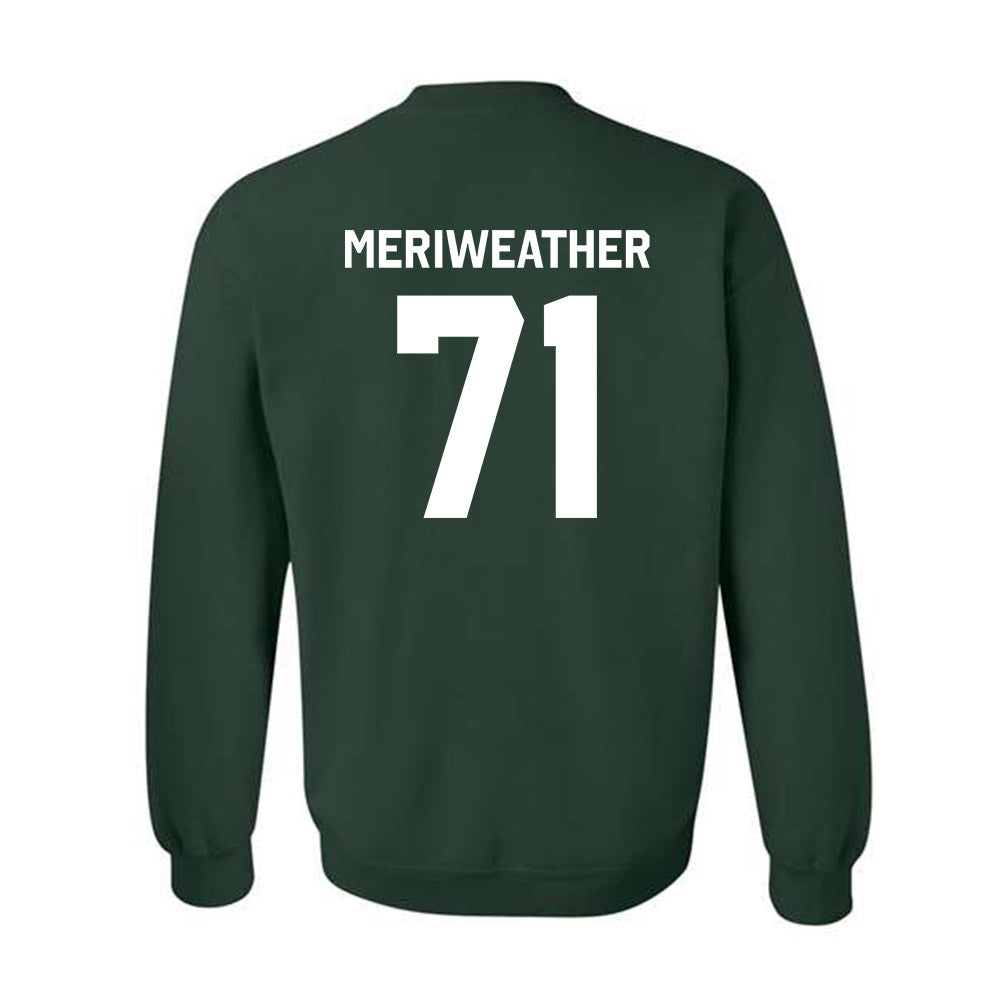 Miami - NCAA Football : Jamal Meriweather - Classic Shersey Crewneck Sweatshirt-1