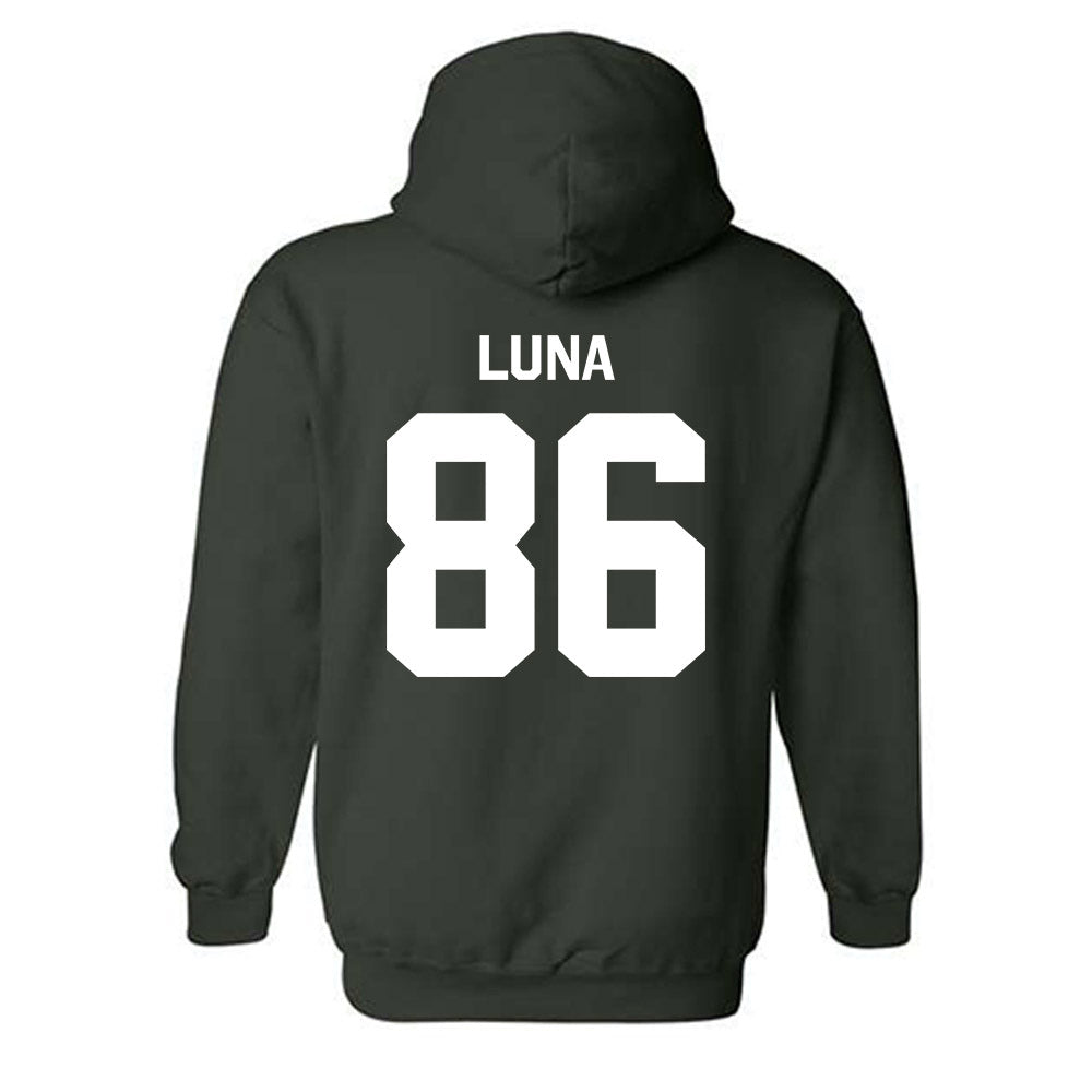 Miami - NCAA Football : Kolby Luna - Classic Shersey Hooded Sweatshirt-1
