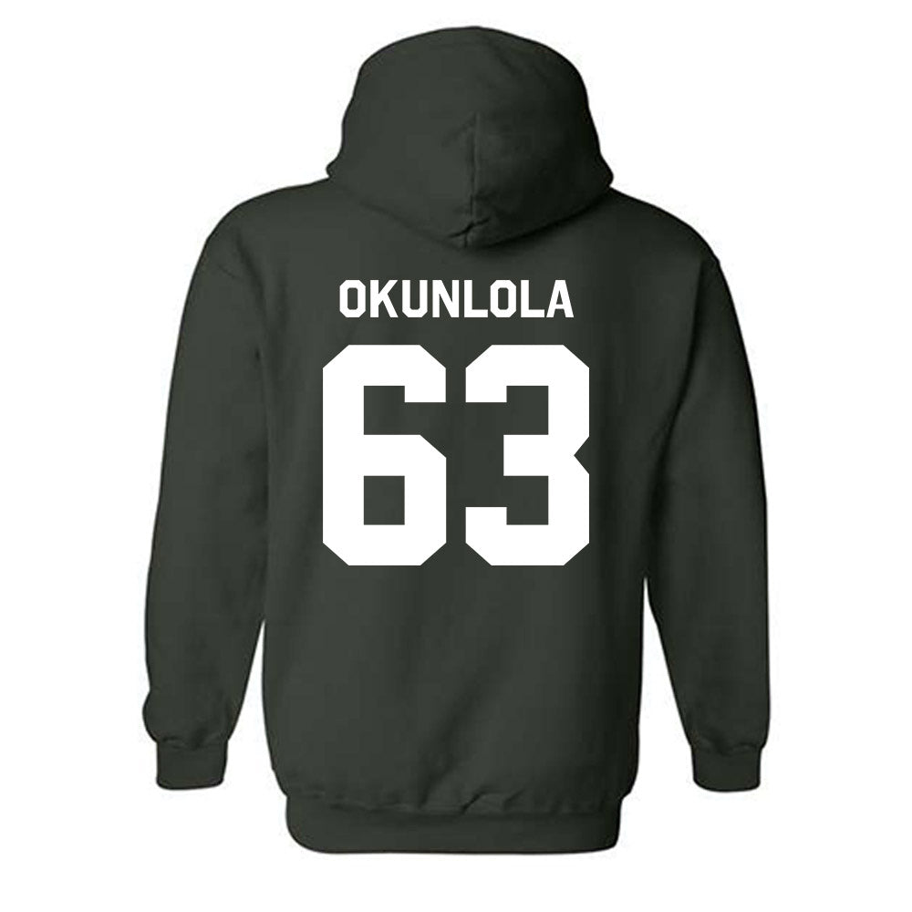 Miami - NCAA Football : Samson Okunlola - Classic Shersey Hooded Sweatshirt-1