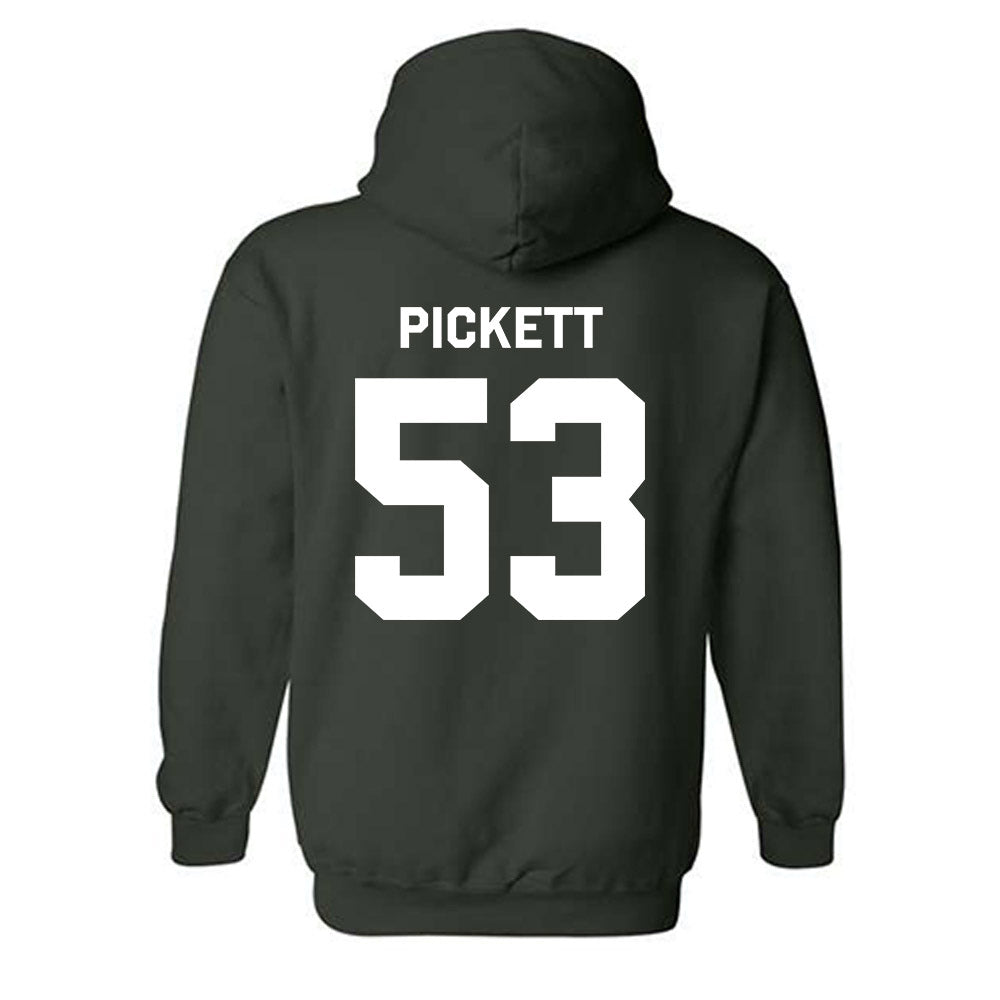 Miami - NCAA Football : Canon Pickett - Classic Shersey Hooded Sweatshirt-3