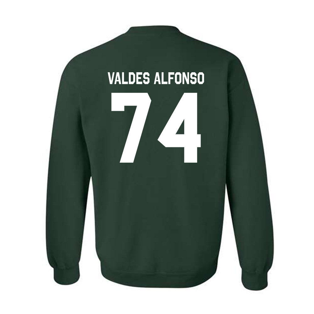 Miami - NCAA Football : Yerovi Valdes Alfonso - Classic Shersey Crewneck Sweatshirt-1