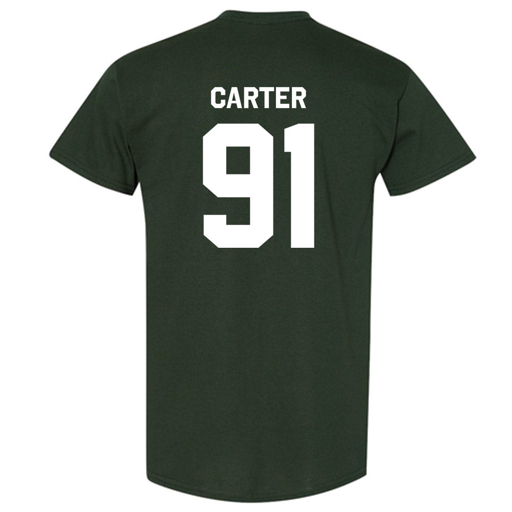Miami - NCAA Football : Jarquez Carter - Classic Shersey T-Shirt-3
