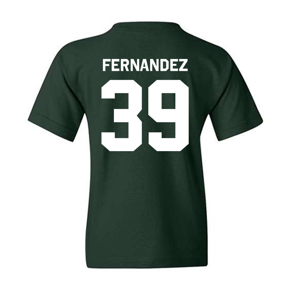 Miami - NCAA Baseball : Michael Fernandez - Classic Shersey Youth T-Shirt-1