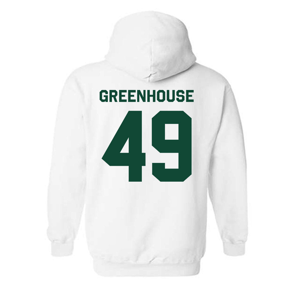 Miami - NCAA Baseball : Mason Greenhouse - Classic Shersey Hooded Sweatshirt-1