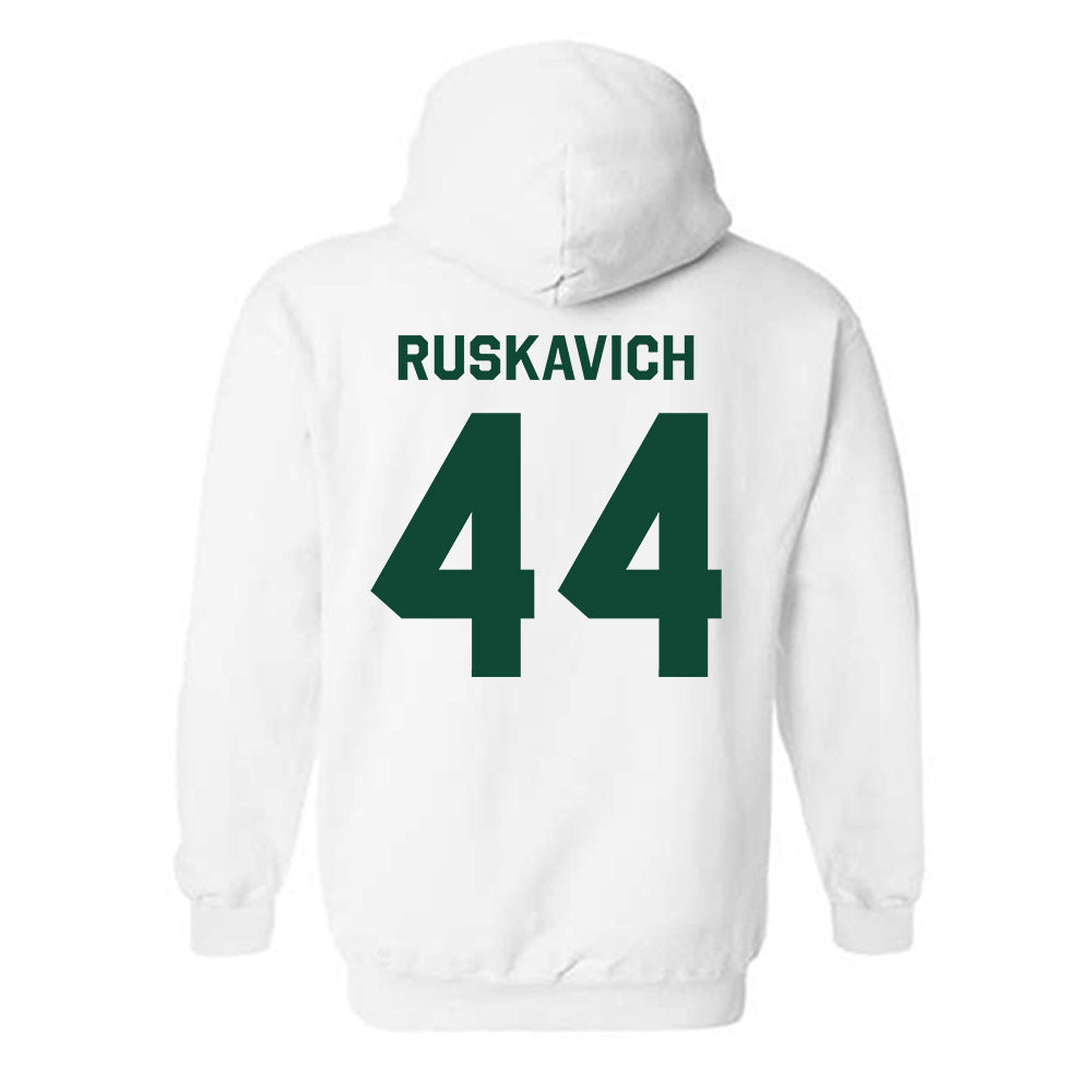 Miami - NCAA Football : Owen Ruskavich - Classic Shersey Hooded Sweatshirt-1