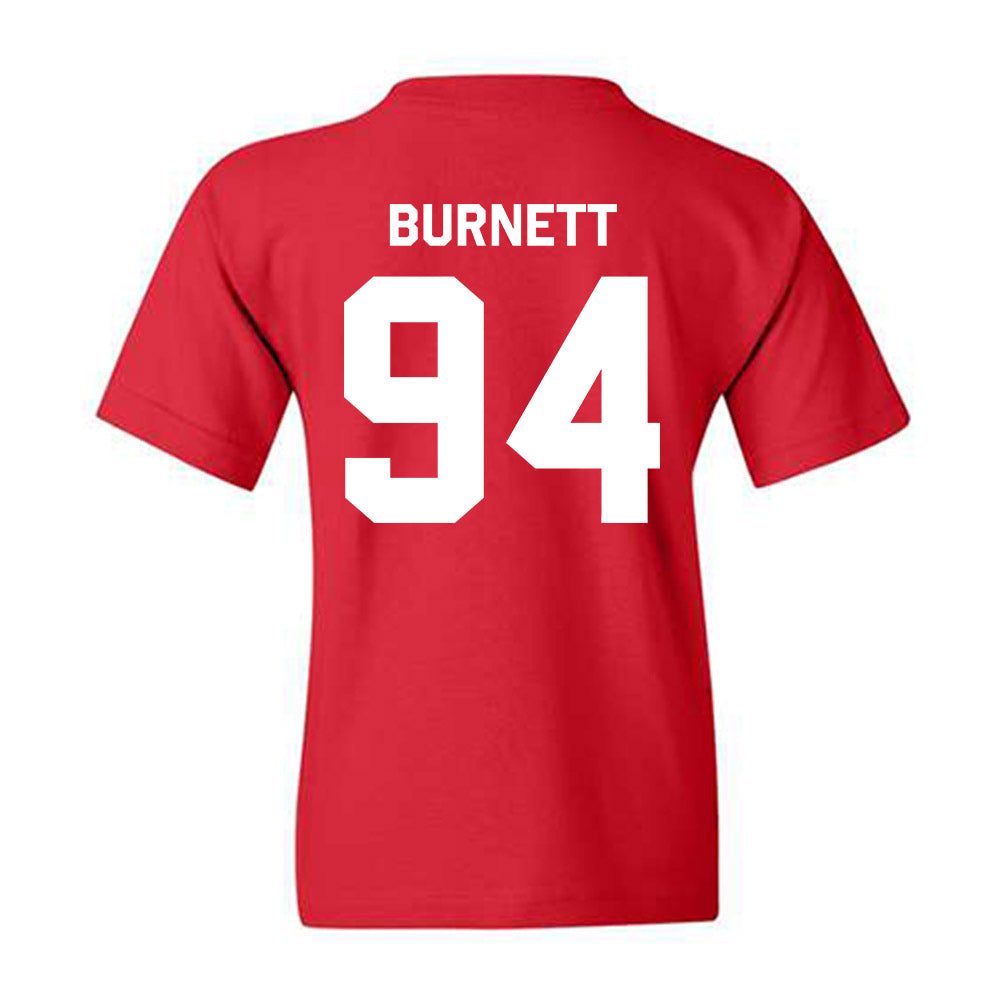 Rutgers - NCAA Football : Jdan Burnett - Classic Shersey Youth T-Shirt-1