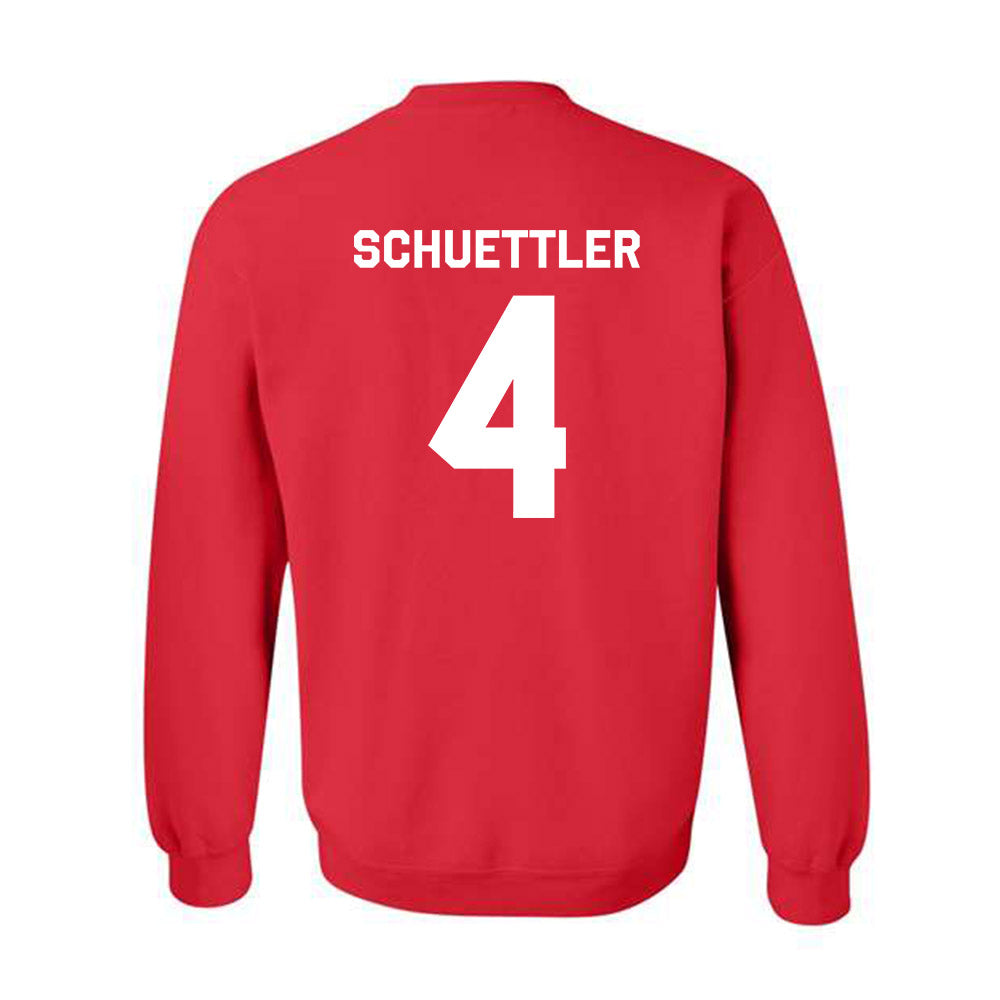 Rutgers - NCAA Softball : Charleigh Schuettler - Classic Shersey Crewneck Sweatshirt-1
