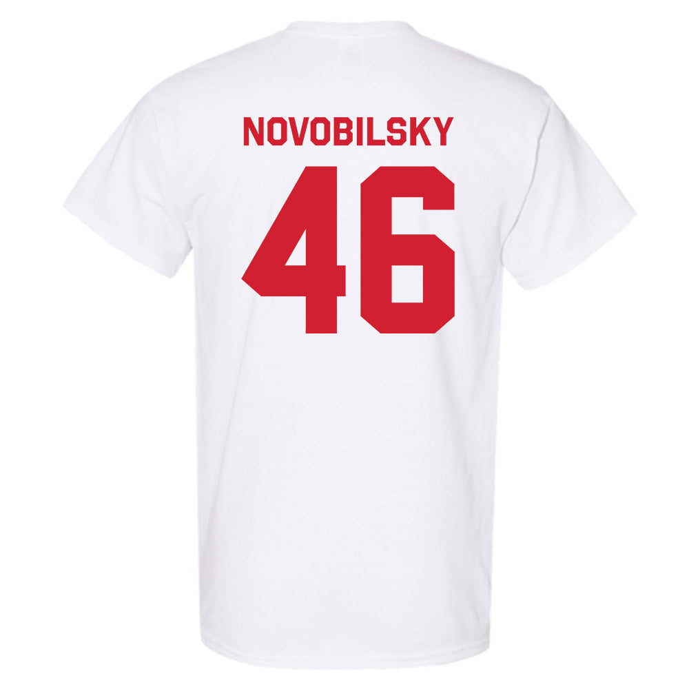 Rutgers - NCAA Baseball : Kevin Novobilsky - Classic Shersey T-Shirt-1