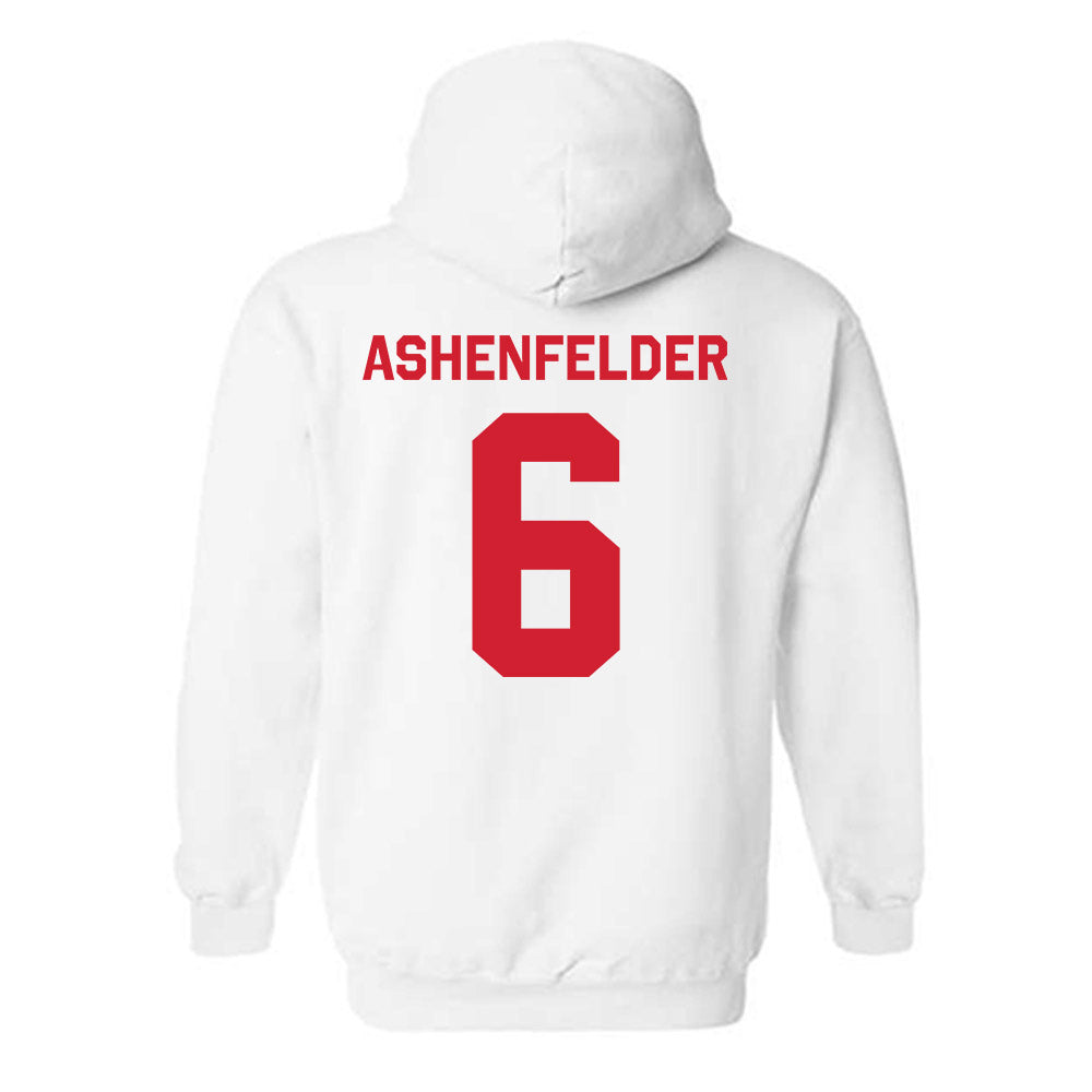 Rutgers - NCAA Football : Sean Ashenfelder - Classic Shersey Hooded Sweatshirt-1