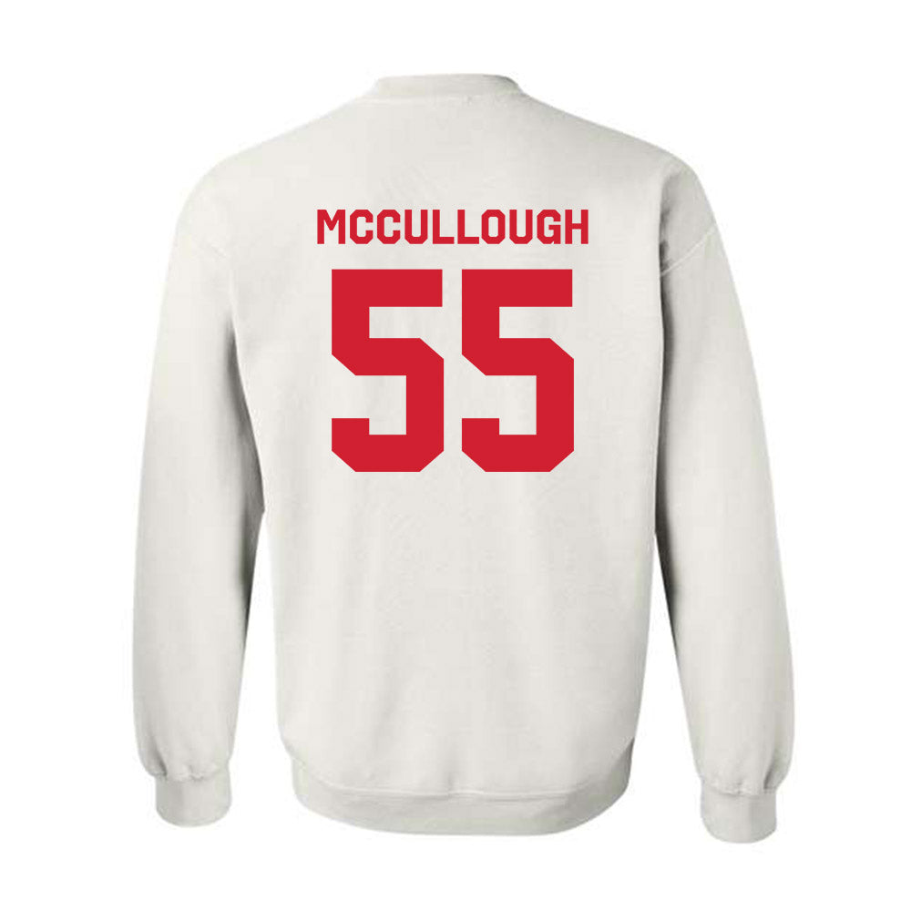 Rutgers - NCAA Men's Lacrosse : Charlie McCullough - Classic Shersey Crewneck Sweatshirt-1