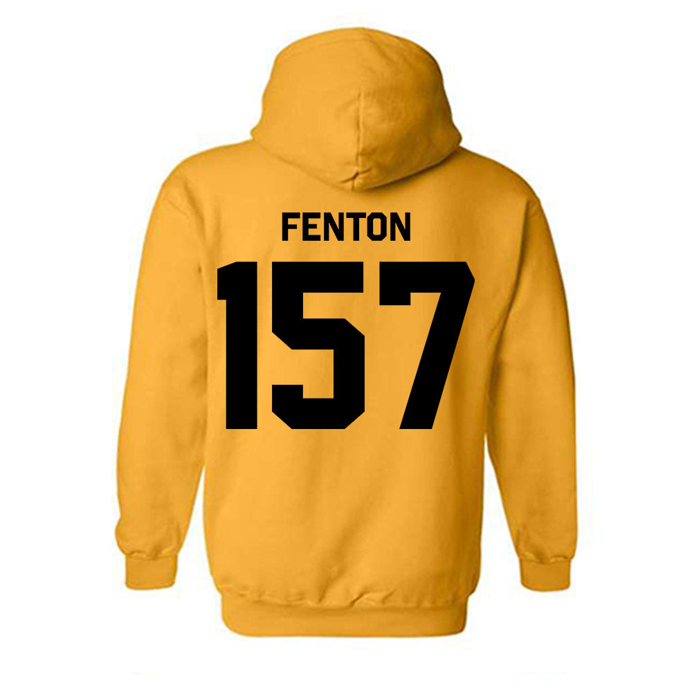 Iowa - NCAA Men's Wrestling : Isaiah Fenton - Classic Shersey Hooded Sweatshirt-1