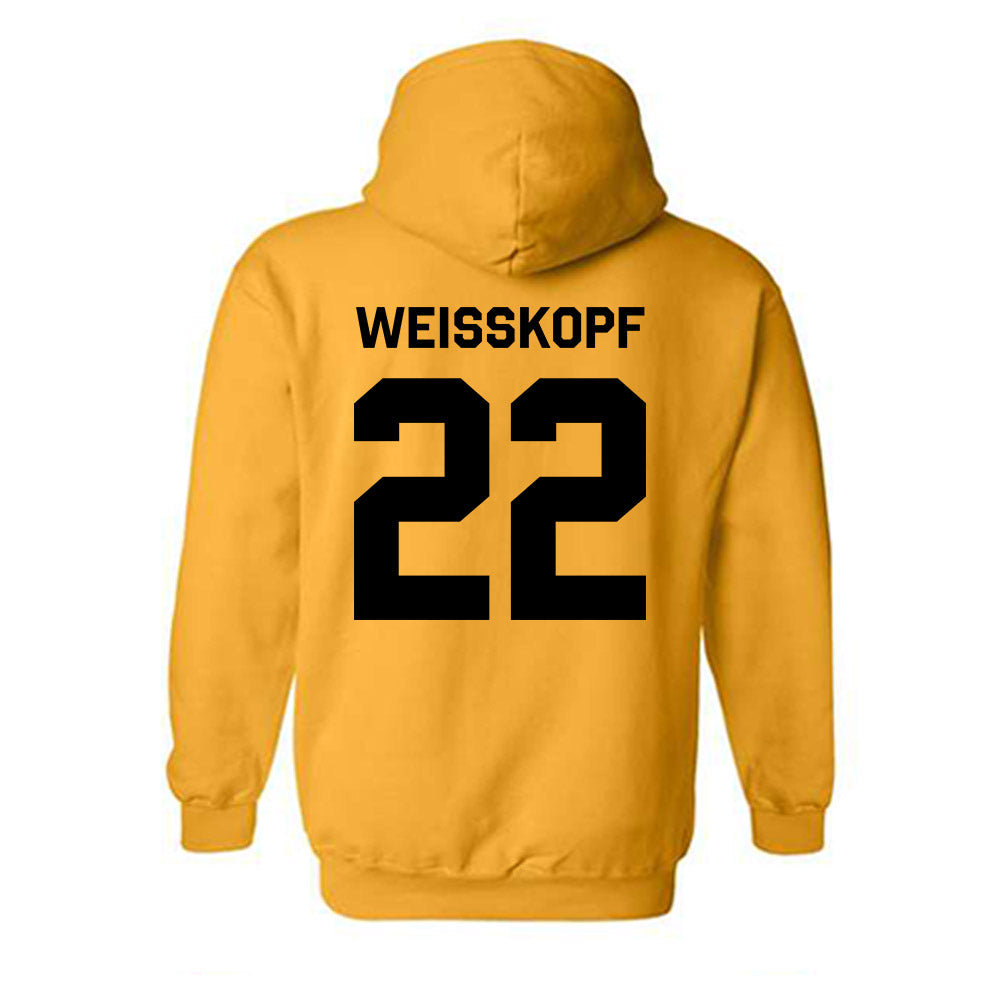 Iowa - NCAA Football : Derek Weisskopf - Classic Shersey Hooded Sweatshirt-1