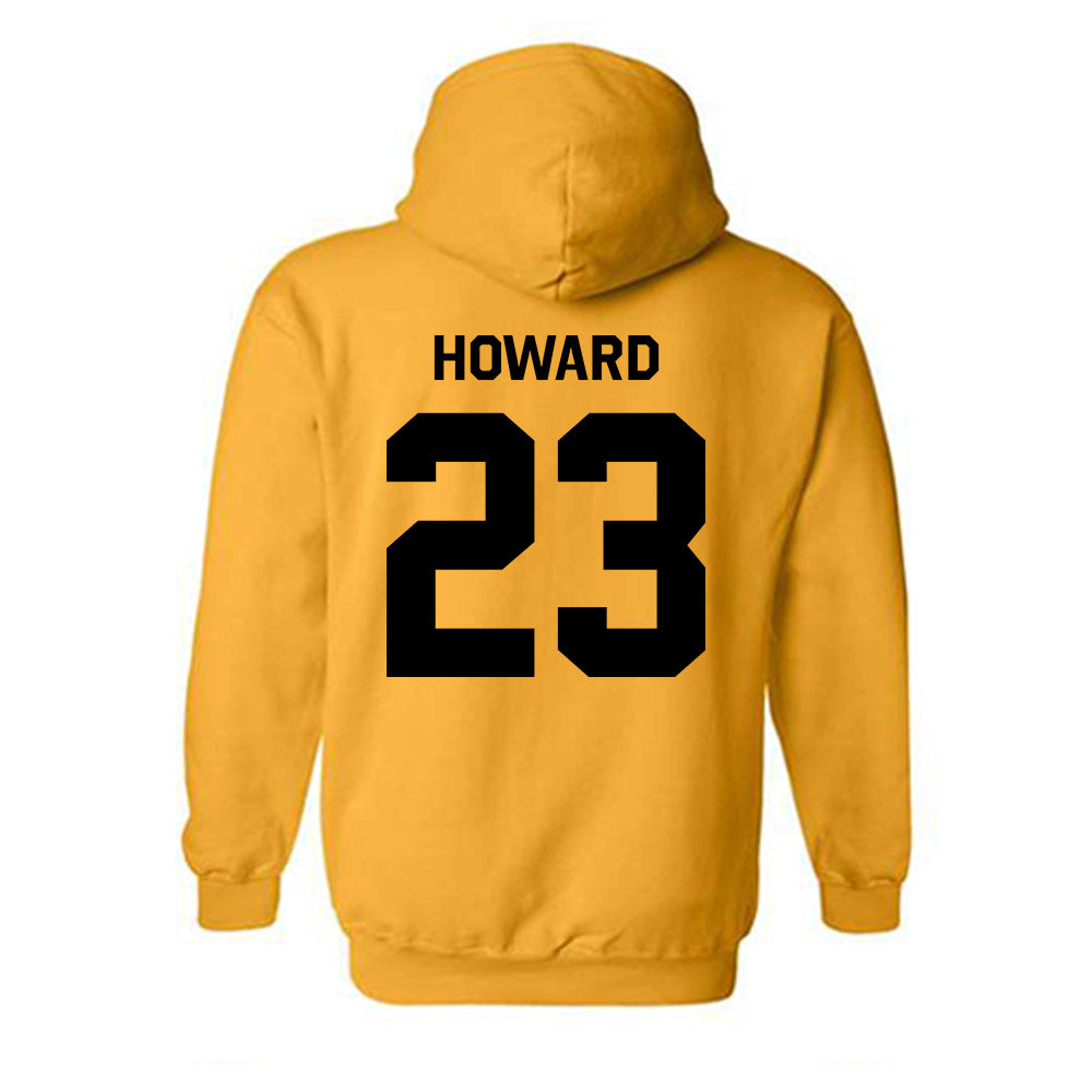 Iowa - NCAA Men's Basketball : Isaia Howard - Classic Shersey Hooded Sweatshirt-1
