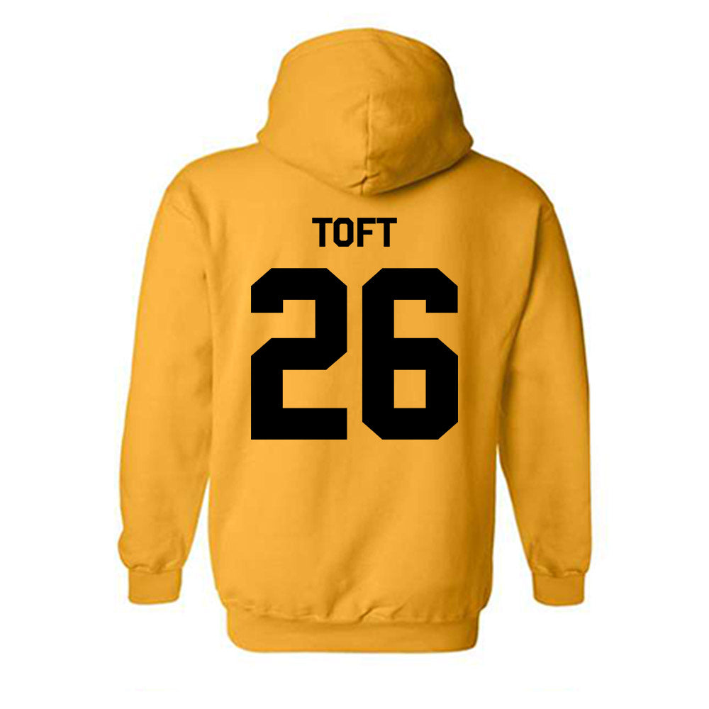 Iowa - NCAA Baseball : Ben Toft - Classic Shersey Hooded Sweatshirt-1