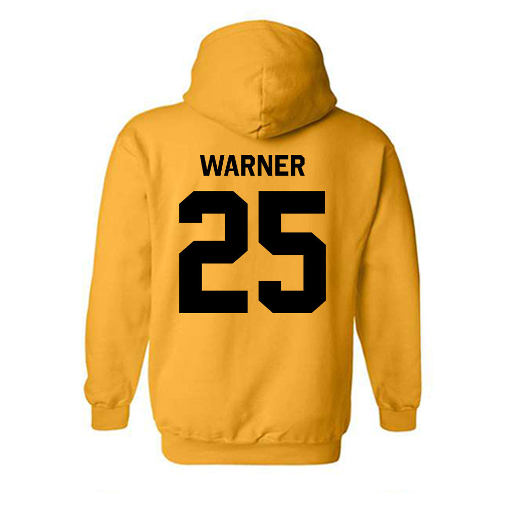 Iowa - NCAA Women's Soccer : Abby Warner - Classic Shersey Hooded Sweatshirt-3