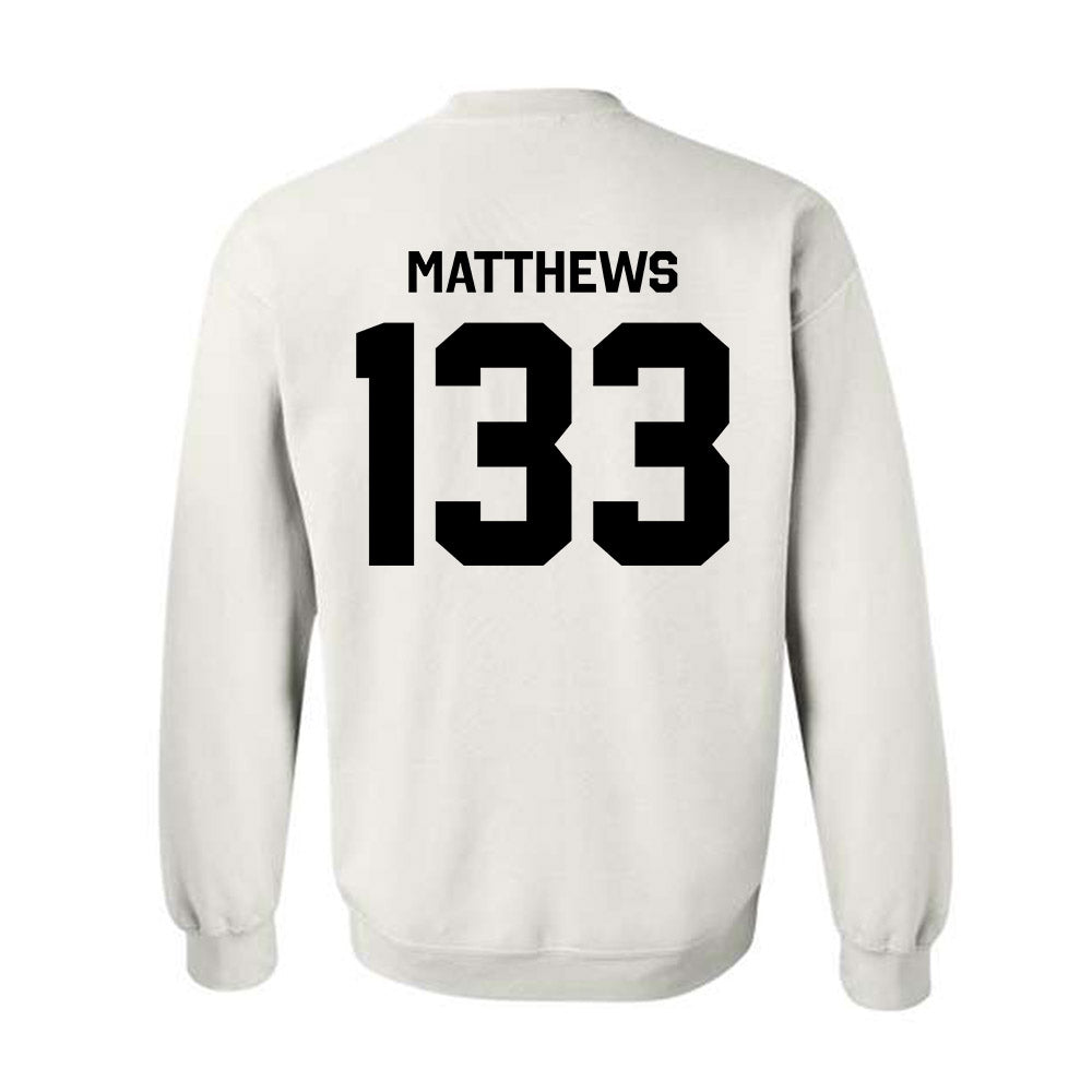 Iowa - NCAA Wrestling : Charles Matthews - Classic Shersey Crewneck Sweatshirt-1