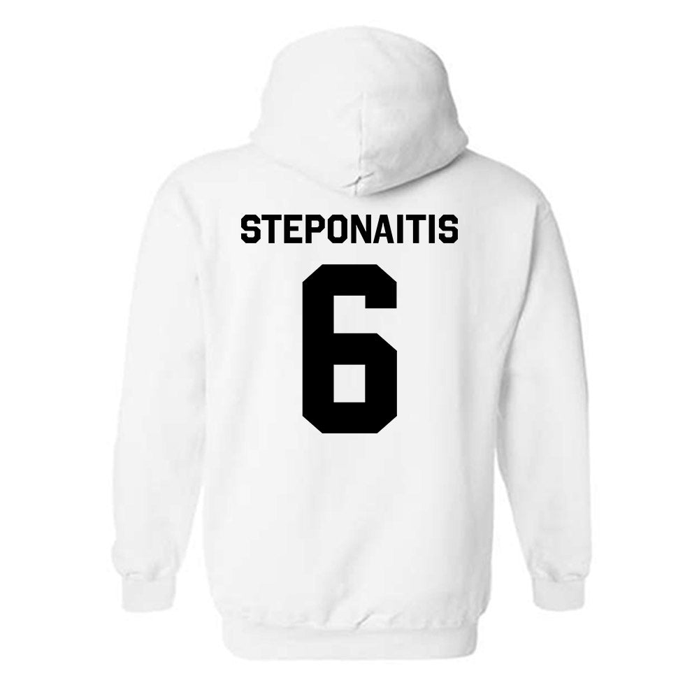 Iowa - NCAA Women's Volleyball : Hallie Steponaitis - Classic Shersey Hooded Sweatshirt-1