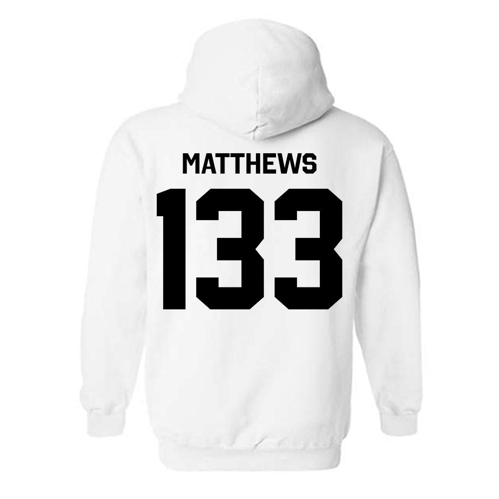 Iowa - NCAA Wrestling : Charles Matthews - Classic Shersey Hooded Sweatshirt-1