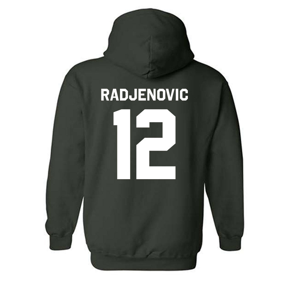 Michigan State - NCAA Men's Tennis : Vuk Radjenovic - Classic Shersey Hooded Sweatshirt-1