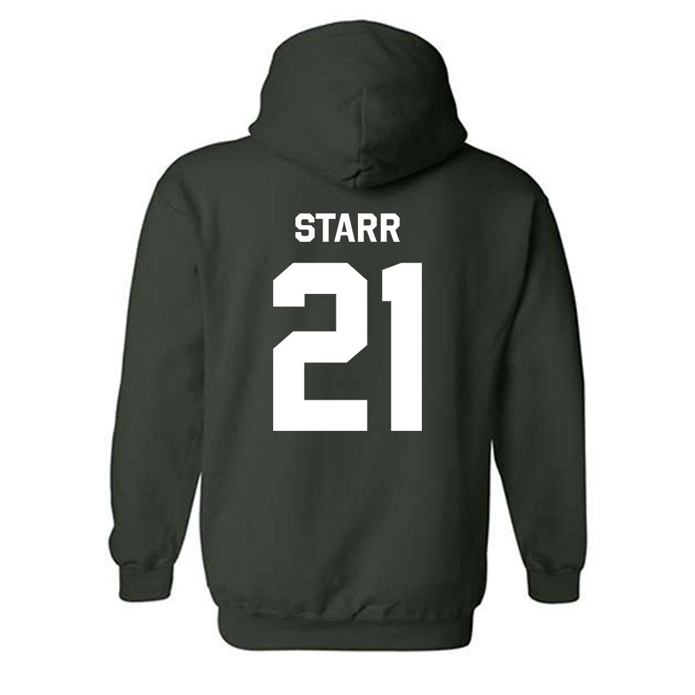 Michigan State - NCAA Softball : Alex Starr - Classic Shersey Hooded Sweatshirt-1