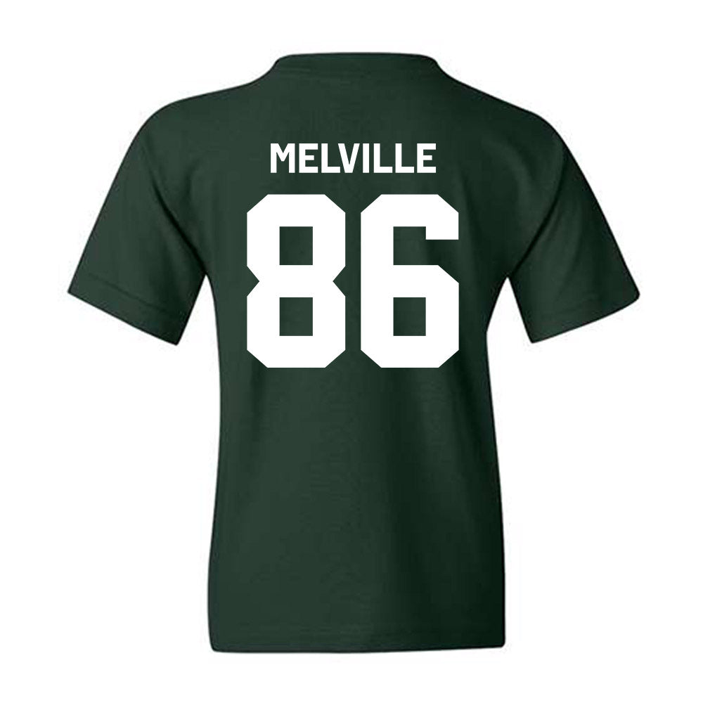 Michigan State - NCAA Football : Ethan Melville - Classic Shersey Youth T-Shirt-1