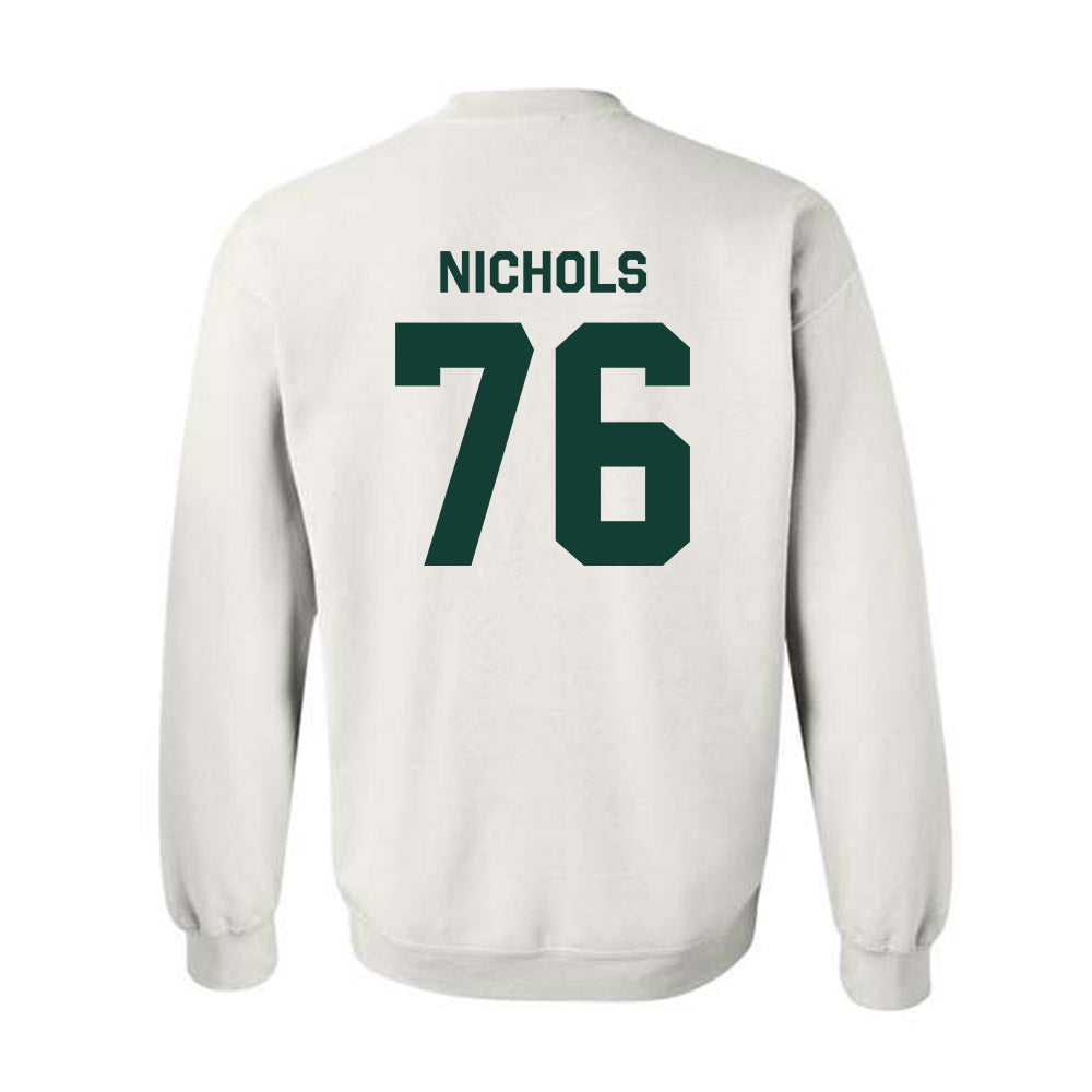 Michigan State - NCAA Football : Drew Nichols - Classic Shersey Crewneck Sweatshirt-1
