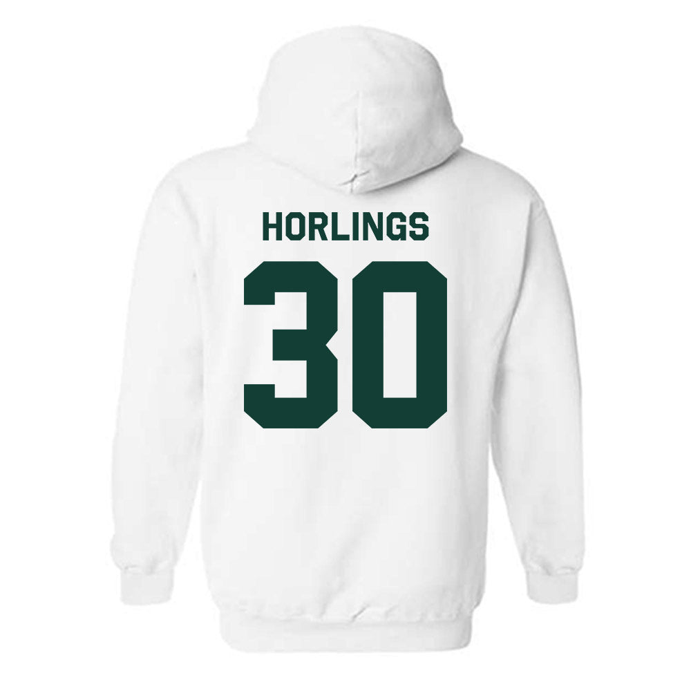 Michigan State - NCAA Men's Soccer : Ezra Horlings - Classic Shersey Hooded Sweatshirt-1