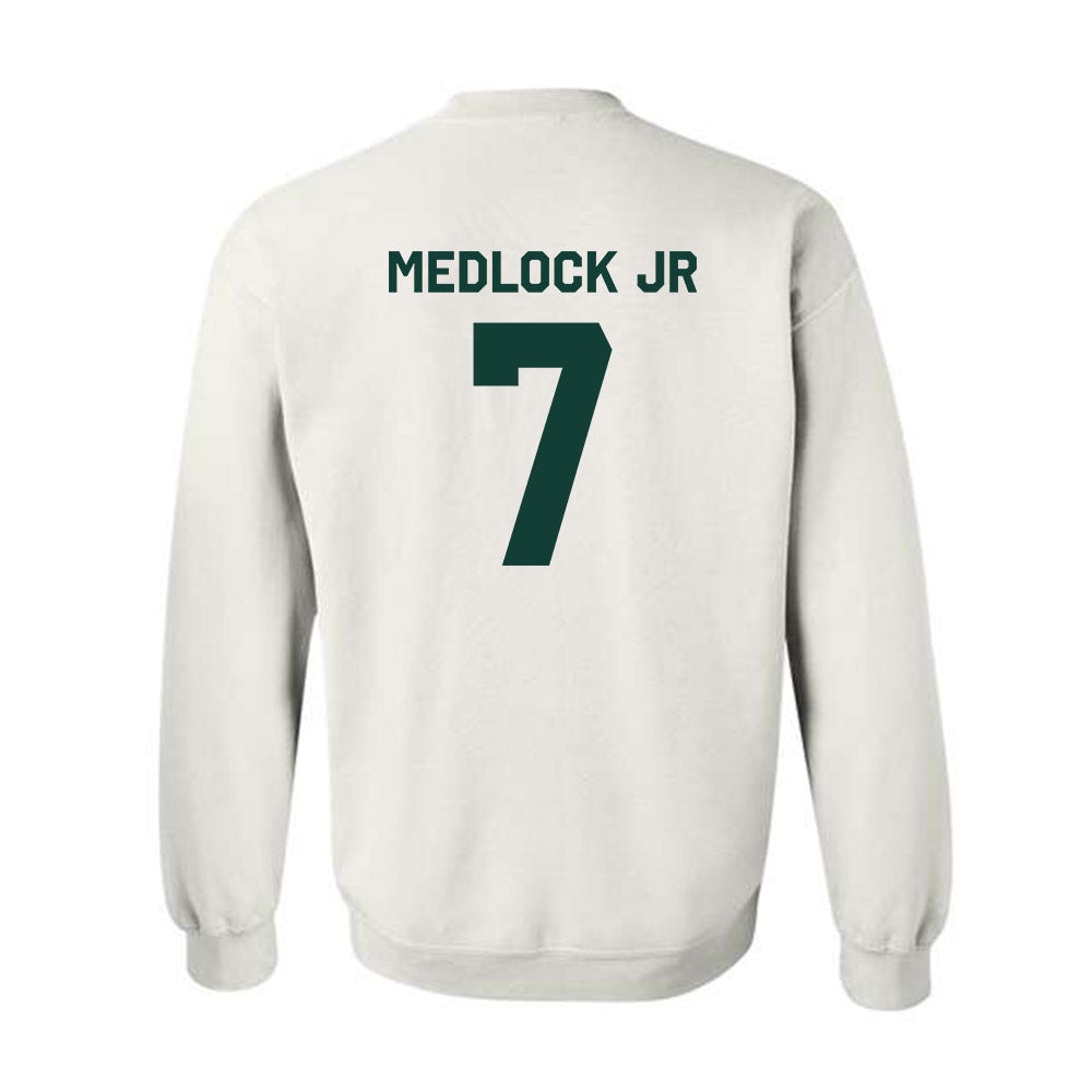 Michigan State - NCAA Men's Basketball : Carlos Medlock jr - Classic Shersey Crewneck Sweatshirt-1