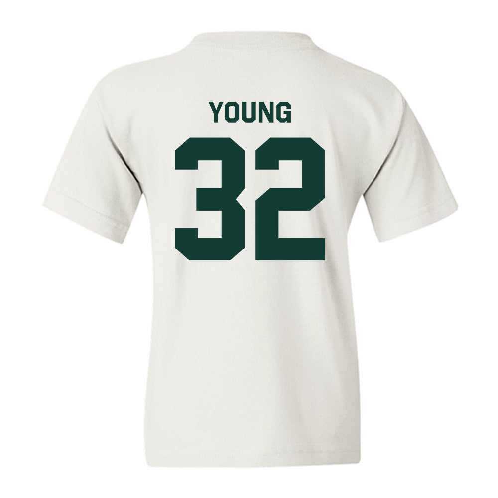 Michigan State - NCAA Football : Evan Young - Classic Shersey Youth T-Shirt-1