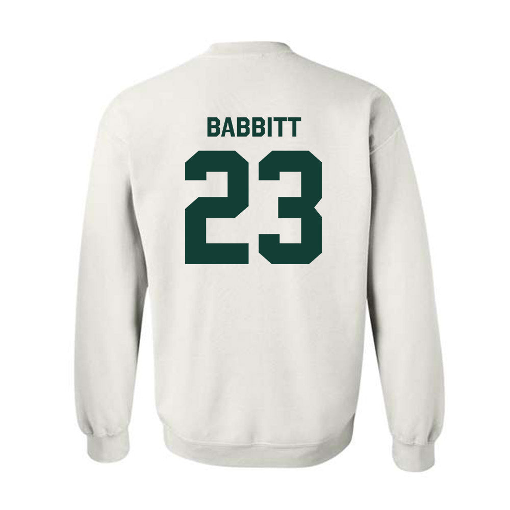 Michigan State - NCAA Football : Peyton Babbitt - Classic Shersey Crewneck Sweatshirt-1