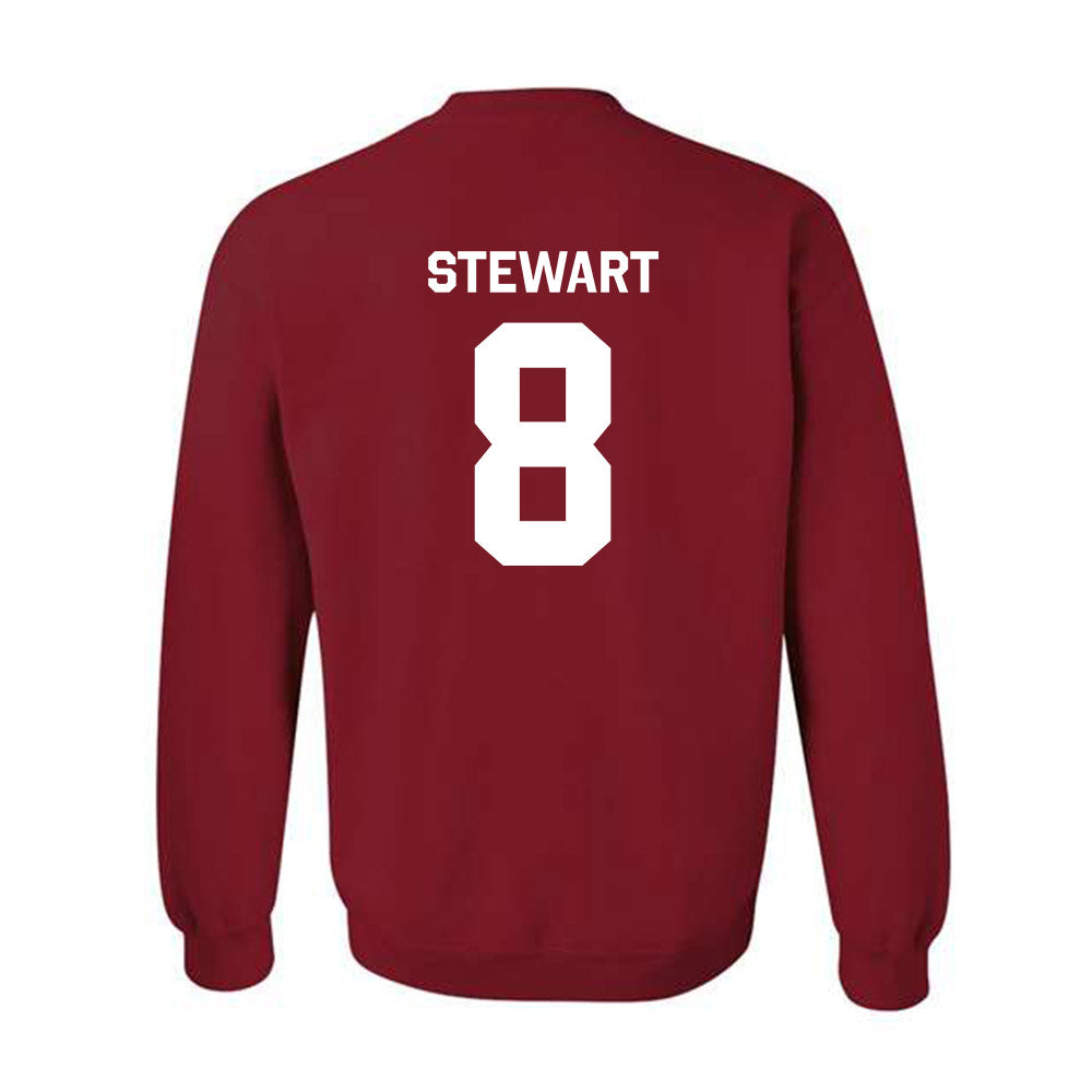 Indiana - NCAA Baseball : Aiden Stewart - Classic Shersey Crewneck Sweatshirt-1