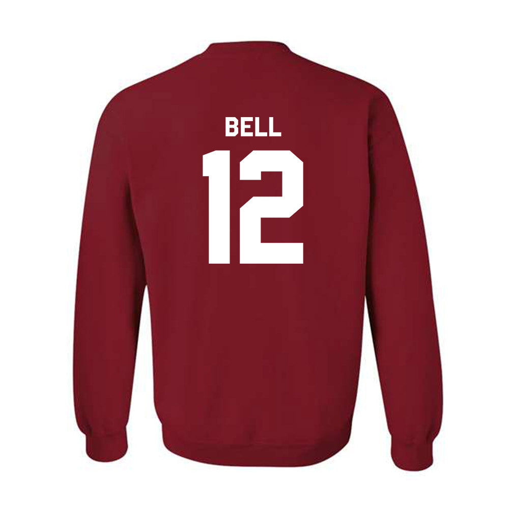 Indiana - NCAA Football : Jacob Bell - Classic Shersey Crewneck Sweatshirt-1