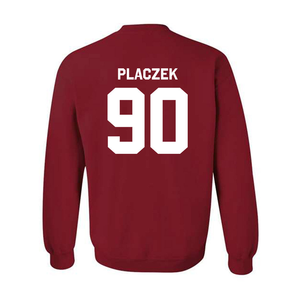 Indiana - NCAA Football : Josh Placzek - Classic Shersey Crewneck Sweatshirt-1