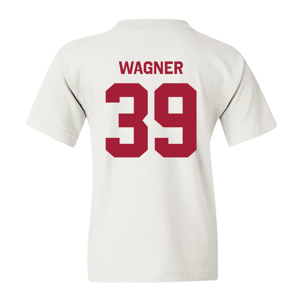 Indiana - NCAA Baseball : Nash Wagner - Classic Shersey Youth T-Shirt-1