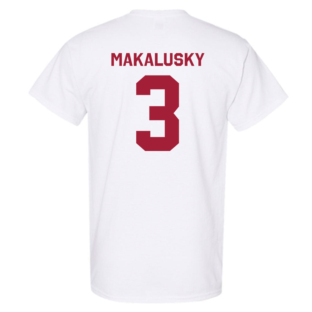 Indiana - NCAA Women's Basketball : Maya Makalusky - Classic Shersey T-Shirt-1