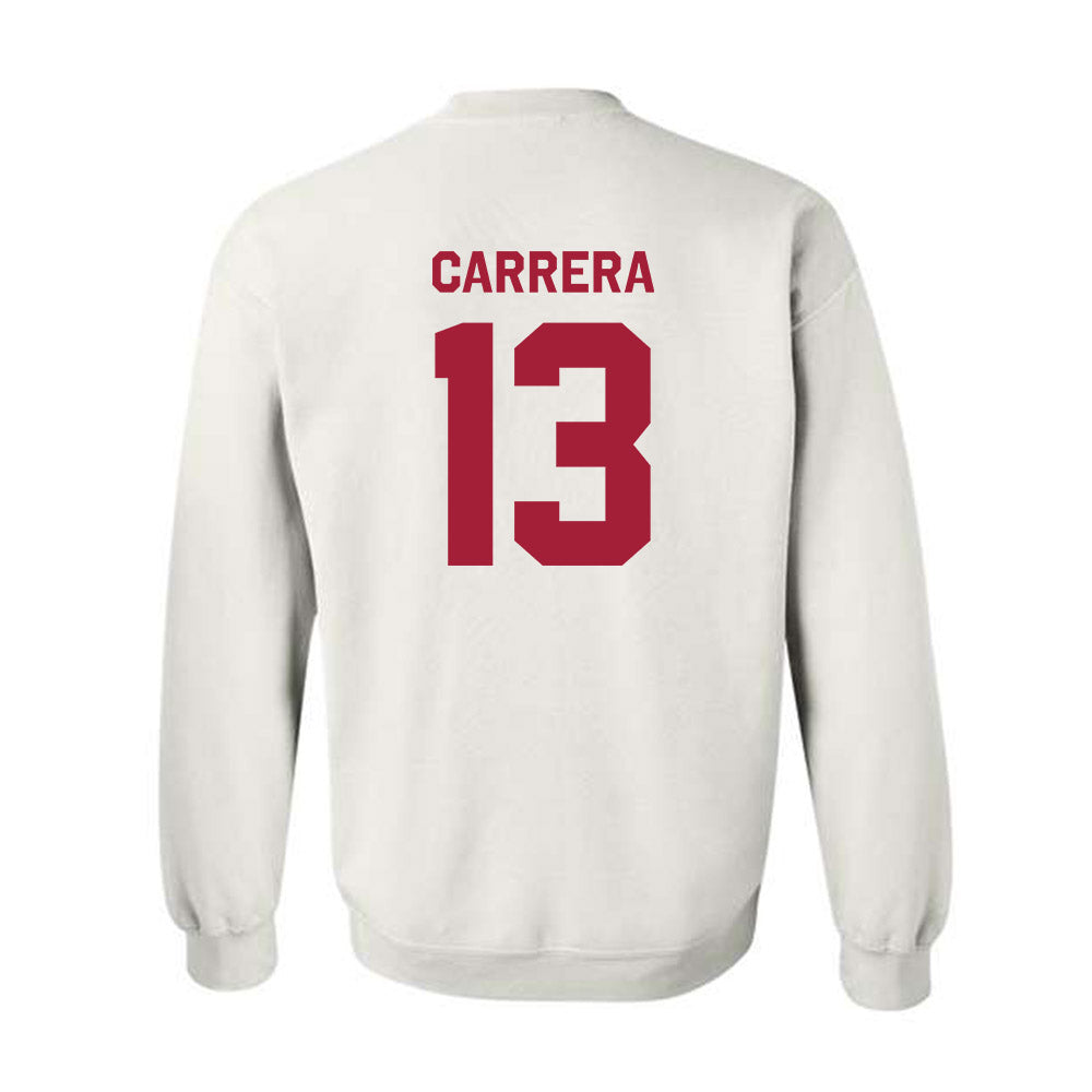 Indiana - NCAA Baseball : Xavier Carrera - Classic Shersey Crewneck Sweatshirt-1