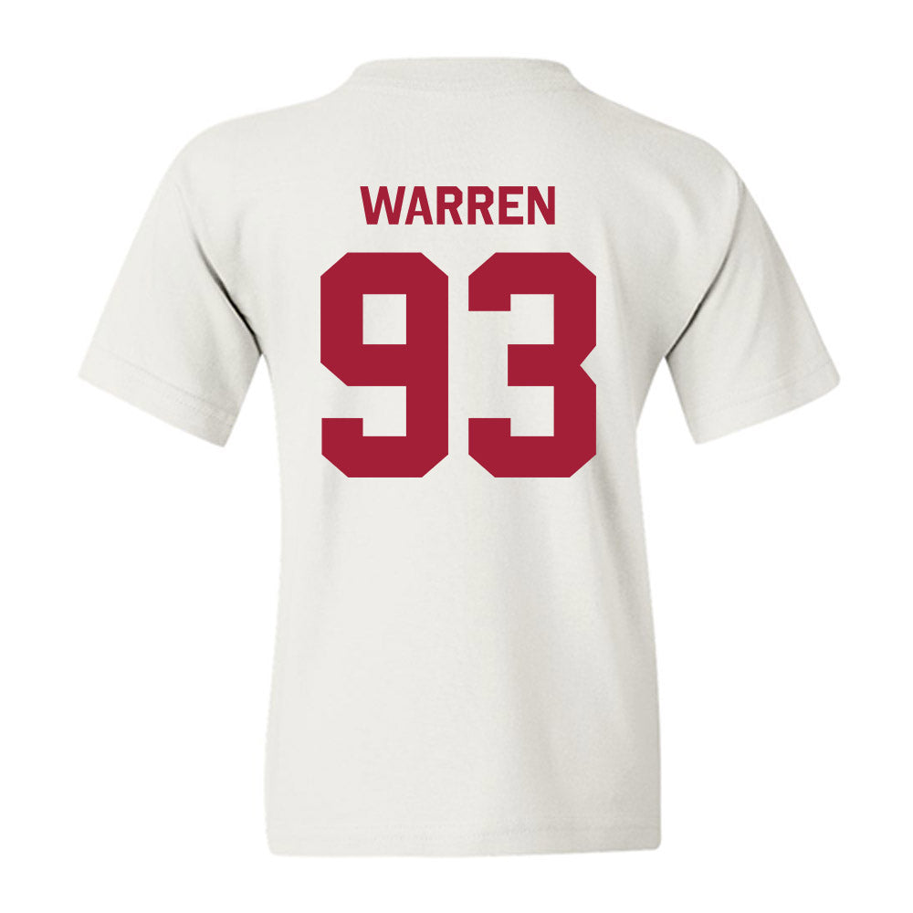 Indiana - NCAA Football : Quinn Warren - Classic Shersey Youth T-Shirt-1