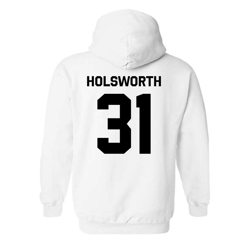 Purdue - NCAA Football : Carter Holsworth - Classic Shersey Hooded Sweatshirt-1