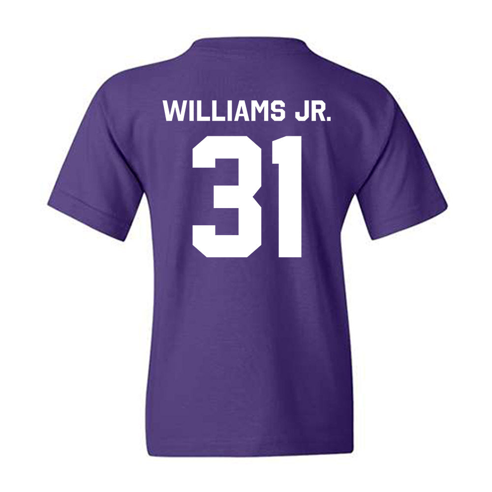 Northwestern - NCAA Football : Tito Williams Jr. - Classic Shersey Youth T-Shirt-1