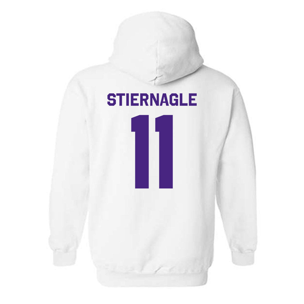 Northwestern - NCAA Women's Volleyball : Ellie Stiernagle - Classic Shersey Hooded Sweatshirt-1