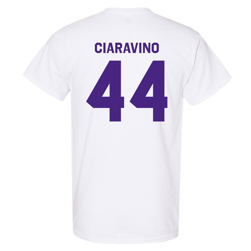Northwestern - NCAA Men's Basketball : Angelo Ciaravino - Classic Shersey T-Shirt-1