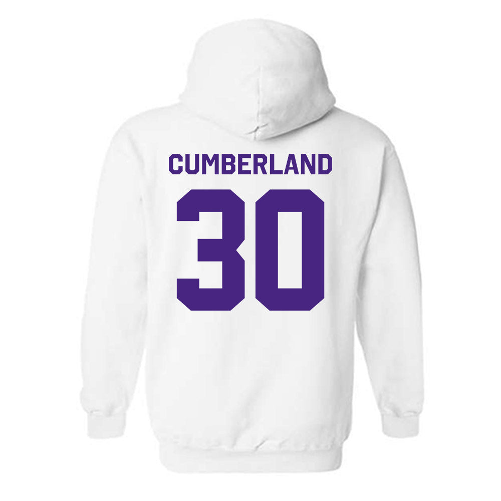 Northwestern - NCAA Women's Lacrosse : Noel Cumberland - Classic Shersey Hooded Sweatshirt-1