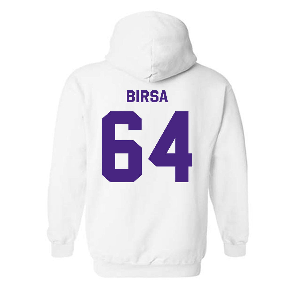 Northwestern - NCAA Football : Anthony Birsa - Classic Shersey Hooded Sweatshirt-1