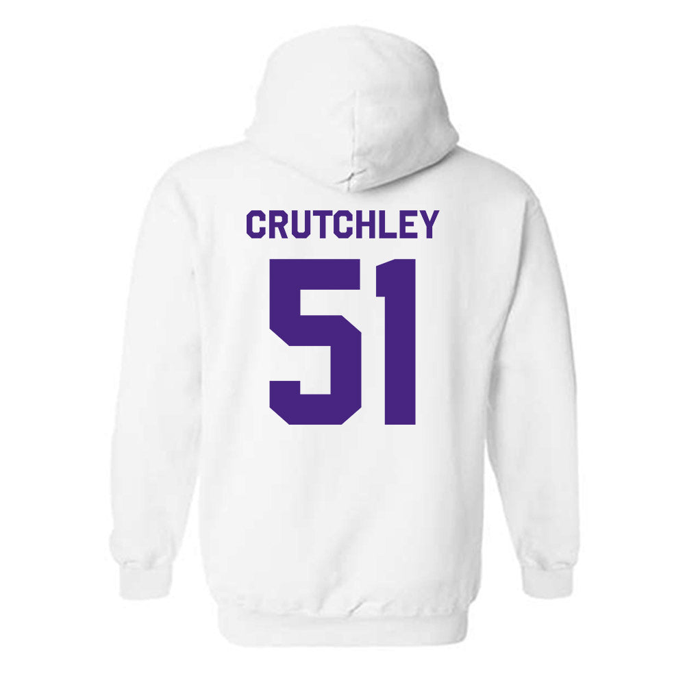 Northwestern - NCAA Football : Miles Crutchley - Classic Shersey Hooded Sweatshirt-1