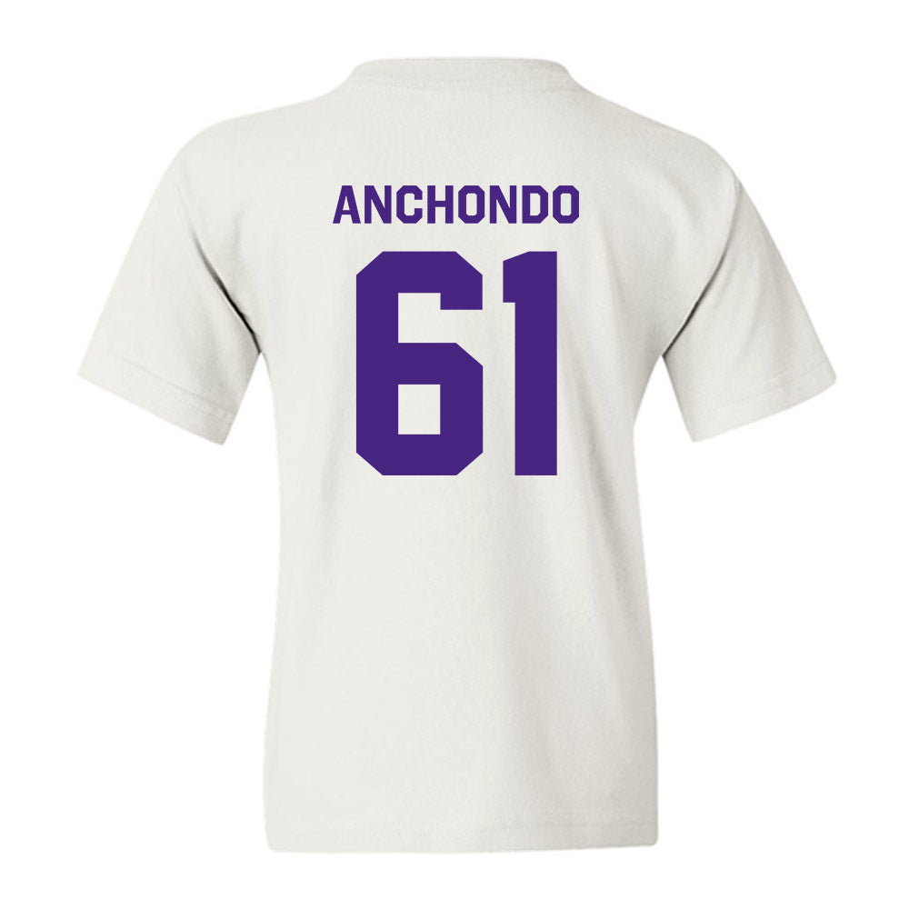 Northwestern - NCAA Football : David Anchondo - Classic Shersey Youth T-Shirt-1