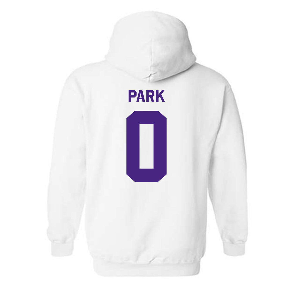 Northwestern - NCAA Women's Fencing : Rowan Park - Classic Shersey Hooded Sweatshirt-1