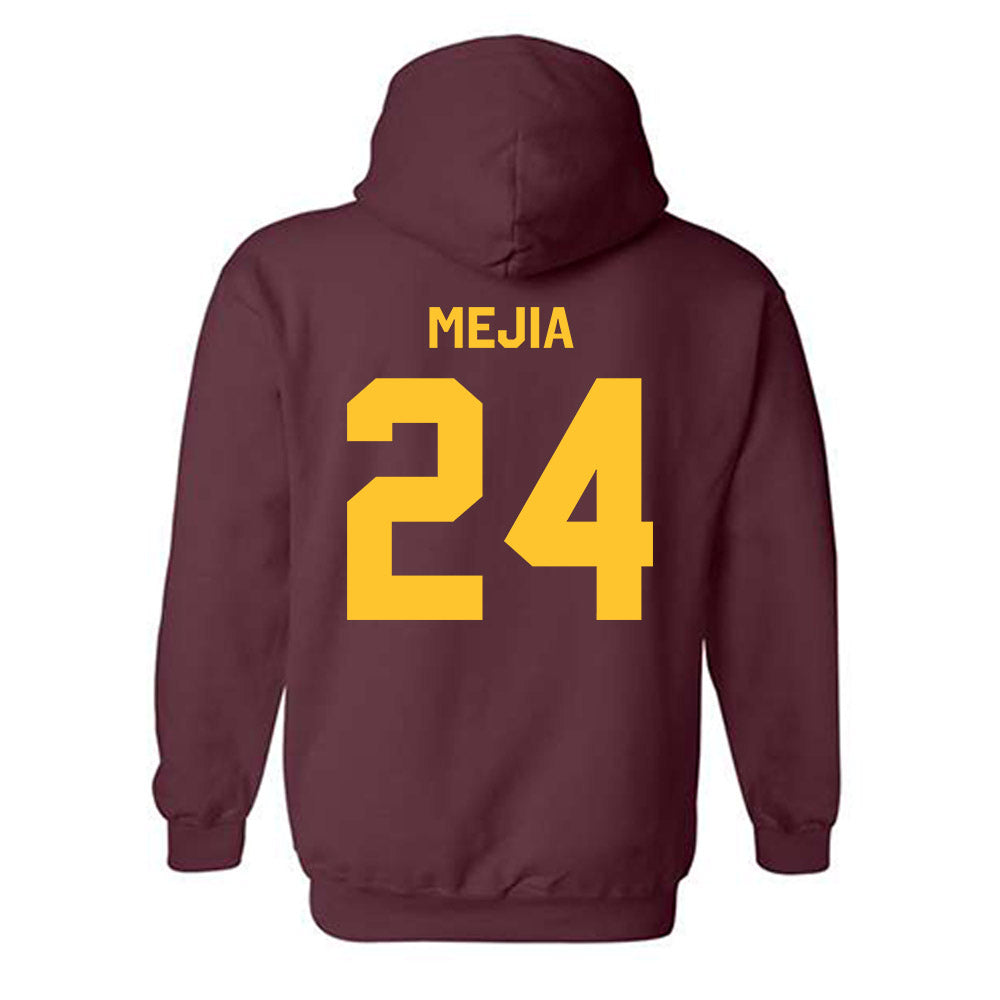 Arizona State - NCAA Softball : Ashleigh Mejia - Classic Shersey Hooded Sweatshirt-1